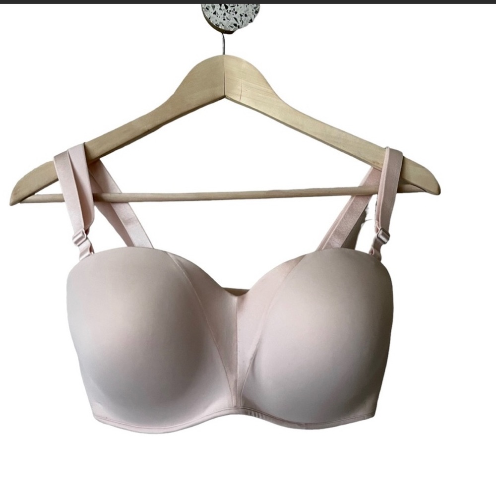 NWT Soma Stunning Starlet Strapless Multiway Bra Porcelain Pink 34DDD 570279866